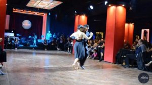 Bailaron en su reencuentro después de 15 años Mecha y el Pájaro en Milonga Malena - Marabu !! 3/3