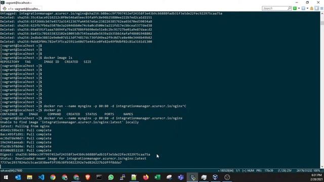Azure Docker Container Registry смотреть онлайн