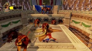 Crash Bandicoot 3 Tiny Tiger boss