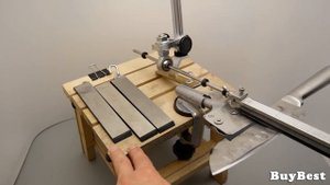 Заточка НОЖА 15° | Экспериментальная ЗАТОЧКА КУХОННОГО НОЖА 15 градусов на точилке Ruixin Pro rx-00