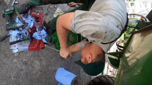 Ремонт вариатора привода ротора на комбайне John Deere S780i/НЕ ДЕРЖИТ ОБРОТЫ/ Демонтаж, ремонт!