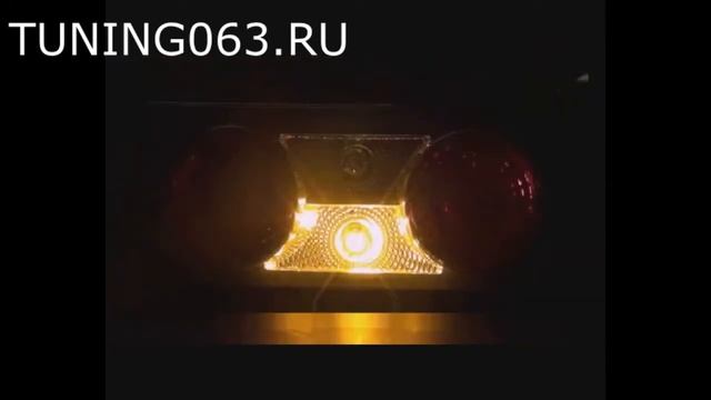 Задние фонари ВАЗ 2105, 2107 в стиле Skyline, с хромированными вставками смотреть онлайн