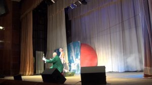 Реприза паровоз. 2-ой фестиваль клоунов "Клоунская грядка". Лицедеи с совхозе им. Ленина 5