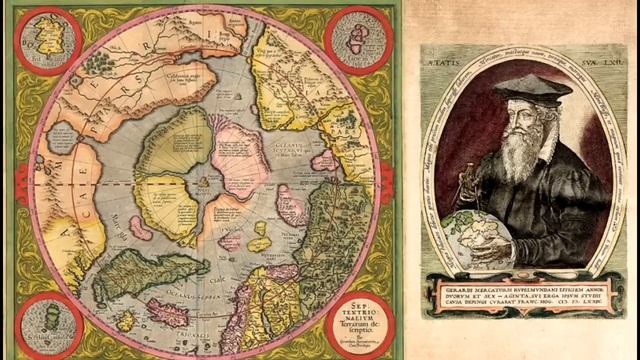 Перевод древних карт Ортелиуса и Меркатора на русский. Любопытные факты