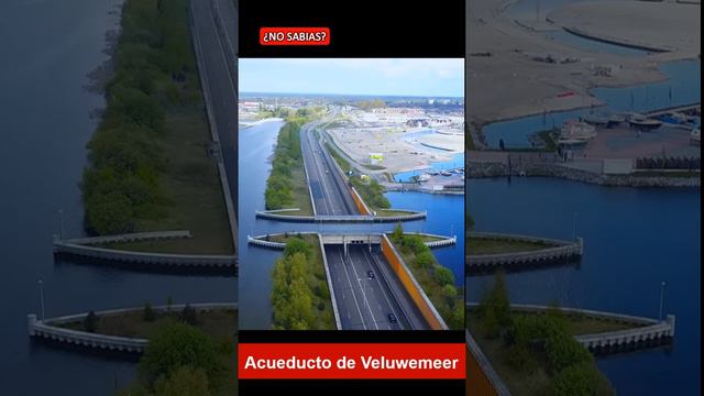 ¿Un puente para barcos? - Acueducto de Veluwemeer