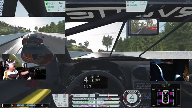 rFactor2 HP.Suprchrg96@Bathurst GP2021 Reminisce Chevrolet Corvette C6R Race Simulation