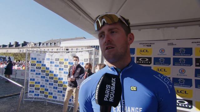 Luke Durbridge - Interview at the start - Paris-Roubaix 2022 смотреть онлайн