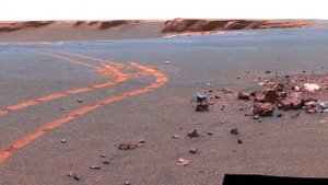 "Марсоход Кьюриосити"  (Curiosity) - Панорама Марса 2020.