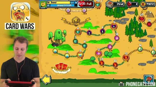 Adventure Time Card Wars - Easy Gem Farming смотреть онлайн