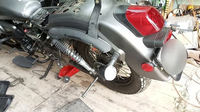 Wels Трофейный Установка заднего колеса и первичная регулировка заднего тормоза смотреть онлайн