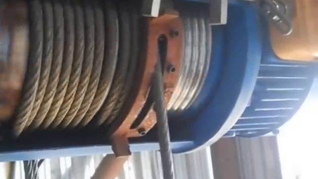 Тельфер CD1 работа троссоукладчика смотреть онлайн