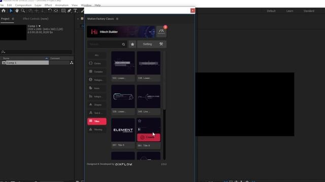 Один из ЛУЧШИХ плагинов Motion Factory Для Adobe After Effects ! смотреть онлайн