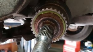 Запресовка кольца ABS