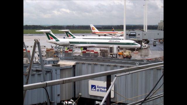 000315 Fiumicino, Rome (Italy), Airport, 2004, some views смотреть онлайн