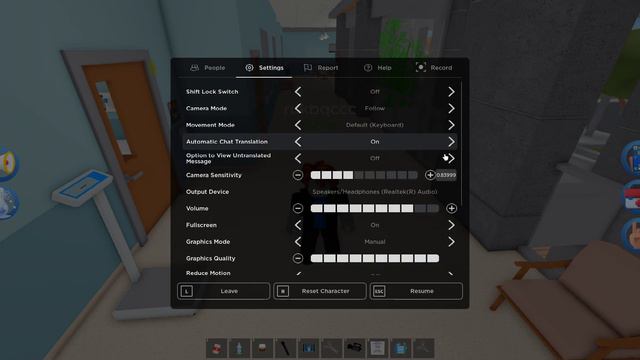 Как включить перевод в роблоксе смотреть онлайн