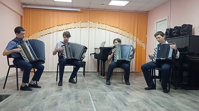 Квартет баянистов (номинация "Ансамбли", 2-я категория) смотреть онлайн