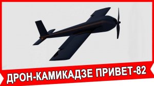 Новейший дрон камикадзе Привет-82