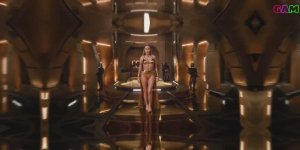 Famous Actresses as Slave Leia in Star Wars