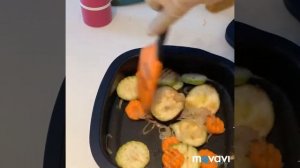 Овощи гриль в СВЧ