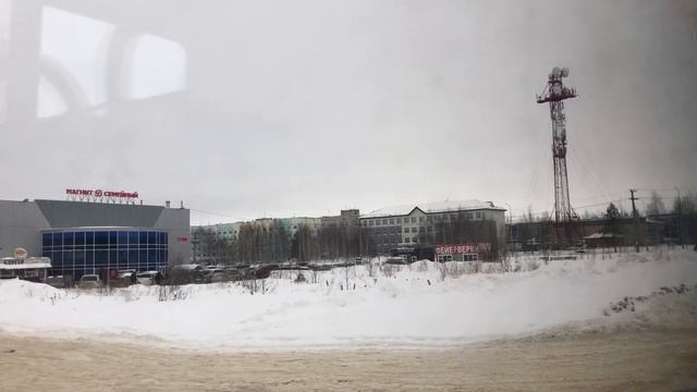 В автобусе. Нефтеюганск АХ 155 86, МАЗ-103.075 Маршрут №3 смотреть онлайн