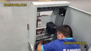 Часть.A Учебное пособие по подключению шкафа управления SAMHOOR PRESS MACHINE в сравнении  BRUDERER