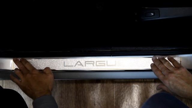 Наклейки на пороги для LADA (ВАЗ) Largus смотреть онлайн