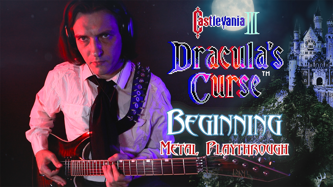 Castlevania 3: Beginning ? [Metal Guitar Cover / Playthrough]
