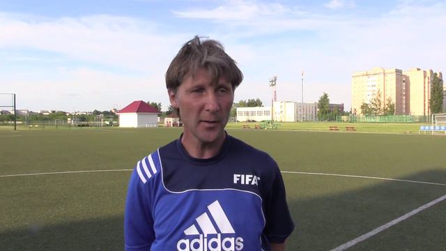 Послематчевое интервью Дятлова Василия (главный тренер ФК"Университет ")(Витебск) смотреть онлайн