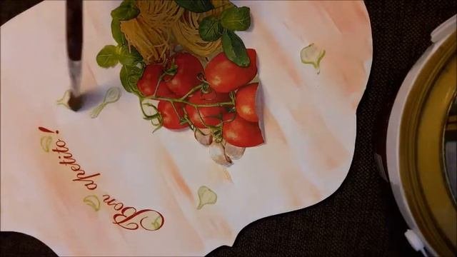 Декупаж разделочной доски. Для начинающих. МК по декупажу