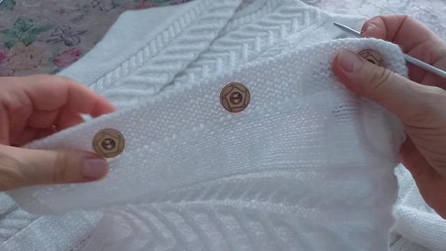 Кардиган. Подробный мастер-класс. Часть 4. Заключительная.