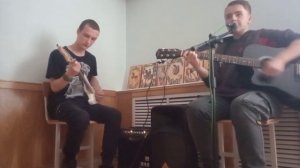 В.Цой Восьмиклассница в 2 гитары