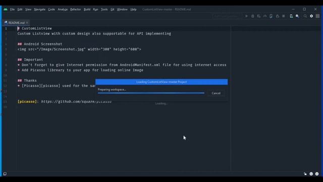 GitHub ListView Project Run Successfully | Android Studio | Technical Sushil смотреть онлайн