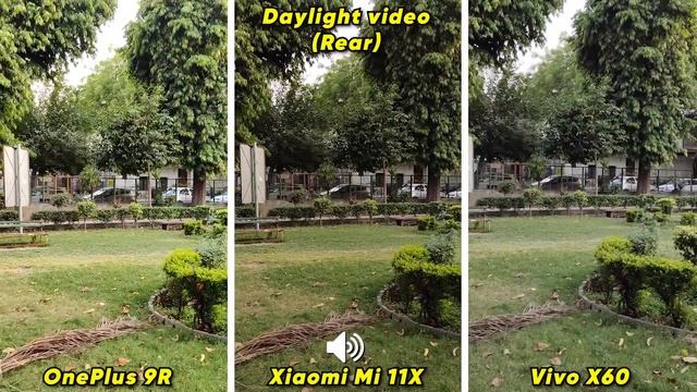 Xiaomi Mi 11X vs OnePlus 9R vs Vivo X60 Camera Comparison смотреть онлайн