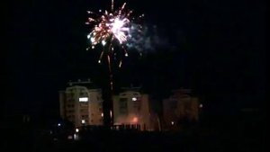 Новогодняя Алушта. Салюты