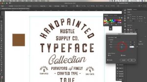 How to change the color of an Opentype SVG font in Adobe Illustrator & Photoshop!