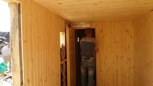 Строительство каркасной бани 2х6 м. на три отделения