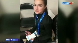 Alina Zagitova Olymp 2018 Interview before Team FS H