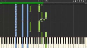 Game of Thrones - Main Theme [Synthesia] (Mark Fowler, piano tutorial, midi download)