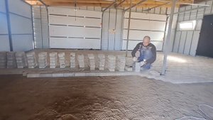 укладка брусчатке в гараже