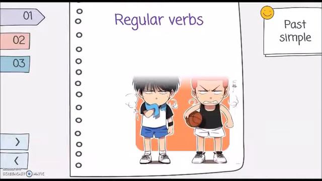 Past Simple - Affirmative смотреть онлайн