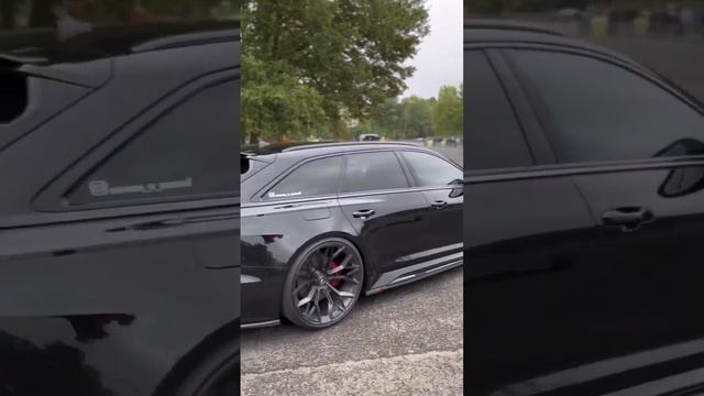 Audi RS6 на диповых дисках