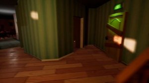 Going Upstairs In The Hello Neighbor Announcement Trailer House (Hello Neighbor Prototype)