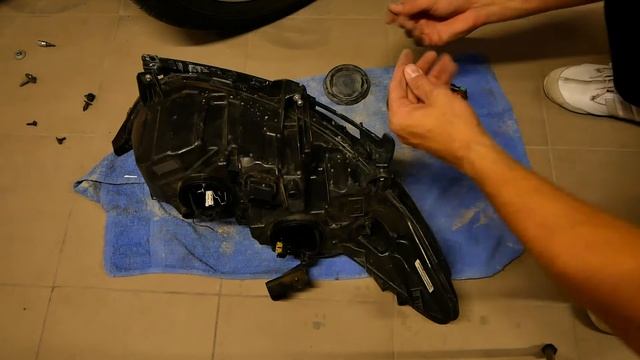 Установка LED Ford Fusion USA смотреть онлайн