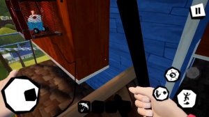 Как пройти подвал и получить все эффекты. 3 акт Hello Neighbor. 3 акт Привет сосед.