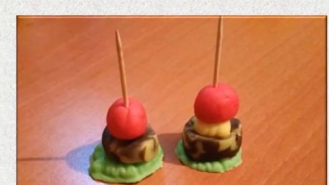 Лепим еду из пластилина с детьми смотреть онлайн