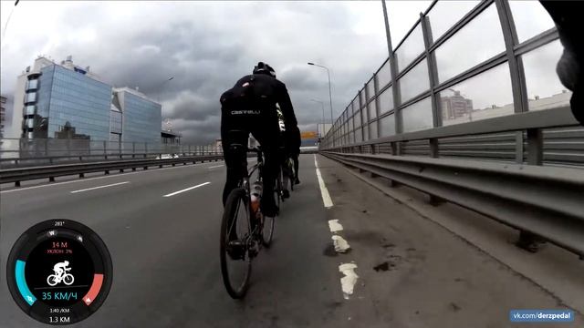 Развязка Приморка - Савушкина - ЗСД с Дерзкими Педалями смотреть онлайн