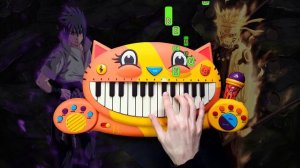 Naruto Shippuden OP 16 - Silhouette - CAT PIANO Tutorial