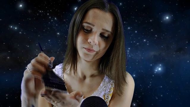АСМР кисточки. Буду гладить тебя по ушкам. ASMR tassel смотреть онлайн