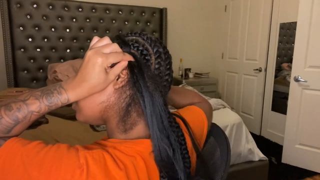 Braiding tutorial | How to Feeders | Salon quality braids on yourself смотреть онлайн