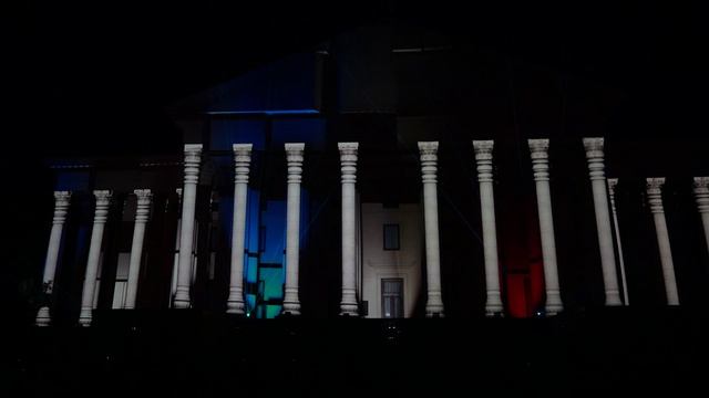 Мэппинг на фасаде Зимнего театра в День России!
